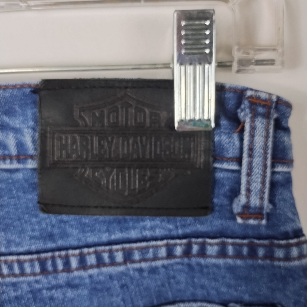 Women's Harley Davidson Straight Leg Jeans Size 8 - Picture 6 of 9